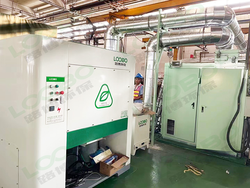 某機械製造廠自動焊房除（chú）塵（chén）係統案例解析