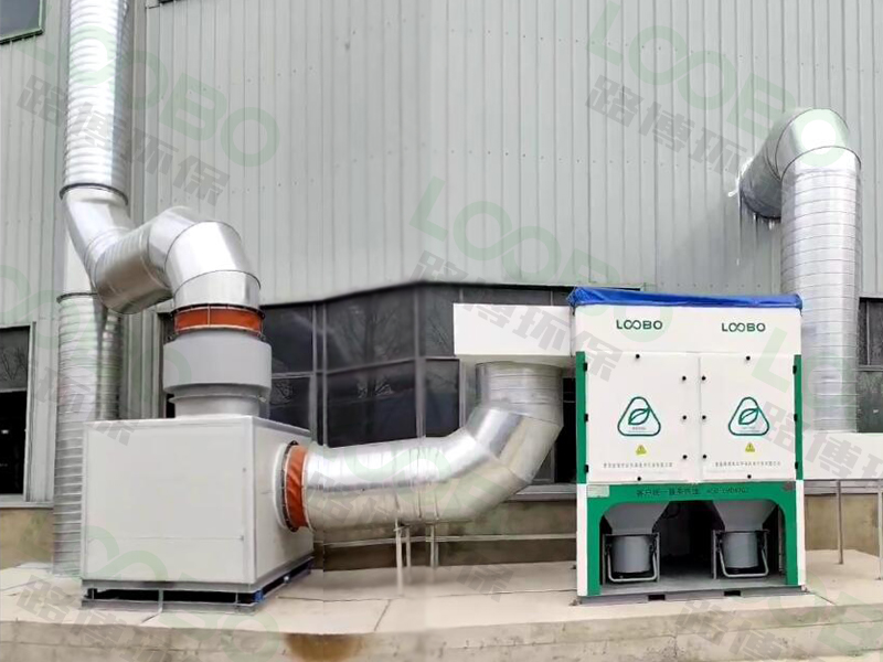 河南某設備（bèi）製造公司—焊接除塵係統項目竣工驗收