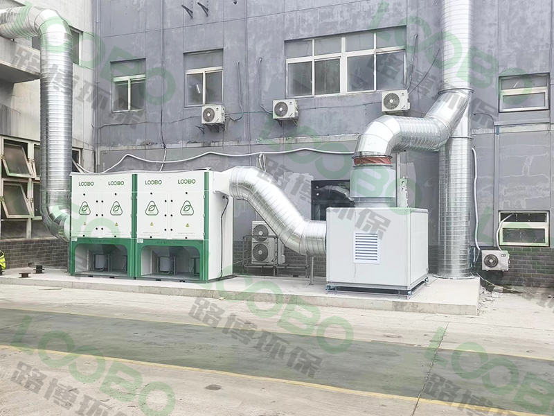 中（zhōng）車（chē）某車輛公司-培（péi）訓室焊接煙塵淨化係統項目竣工